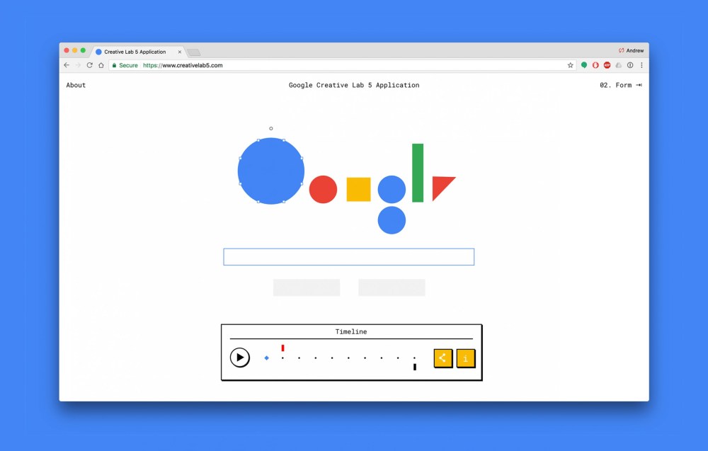 andrew herzog new visual artist