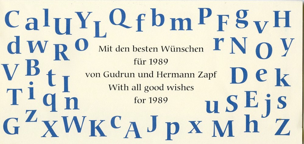 Gudren and Hermann Zapf